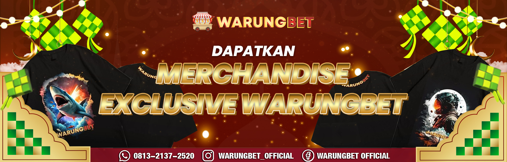 MERCHANDISE EXCLUSIVE DARI WARUNGBET