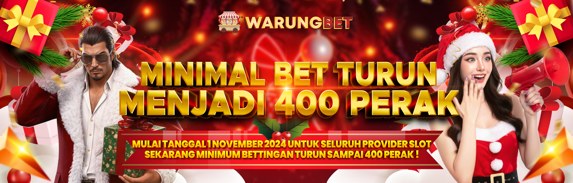 MINIMAL BET TURUN JADI 400 PERAK..!!!