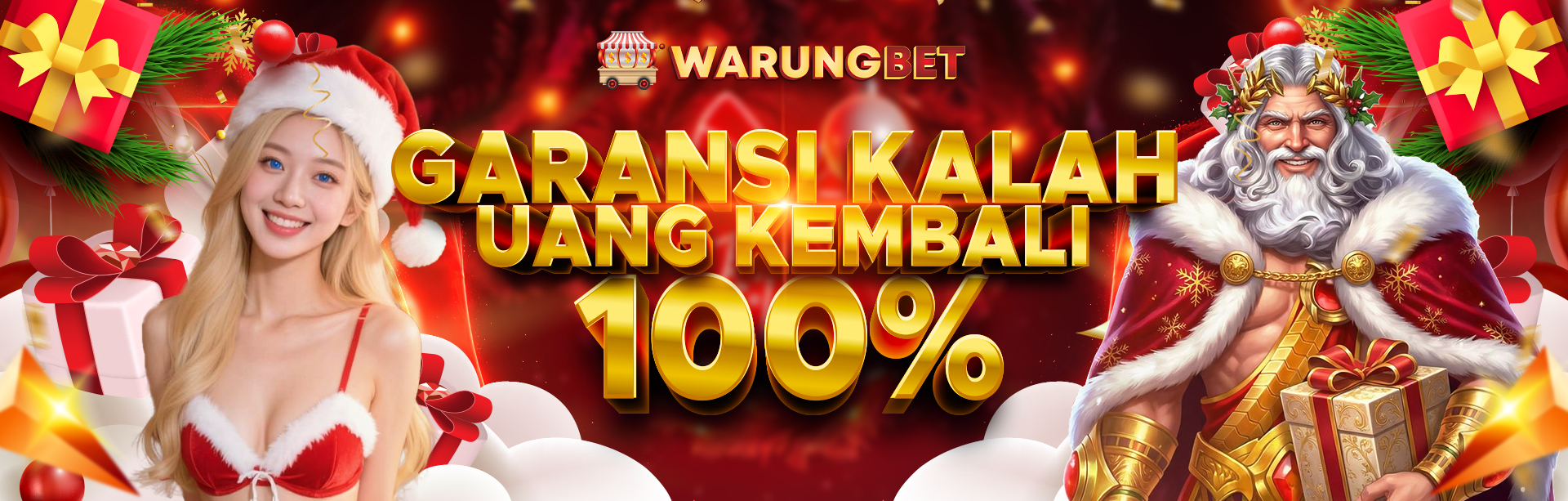BONUS CASHBACK 100%