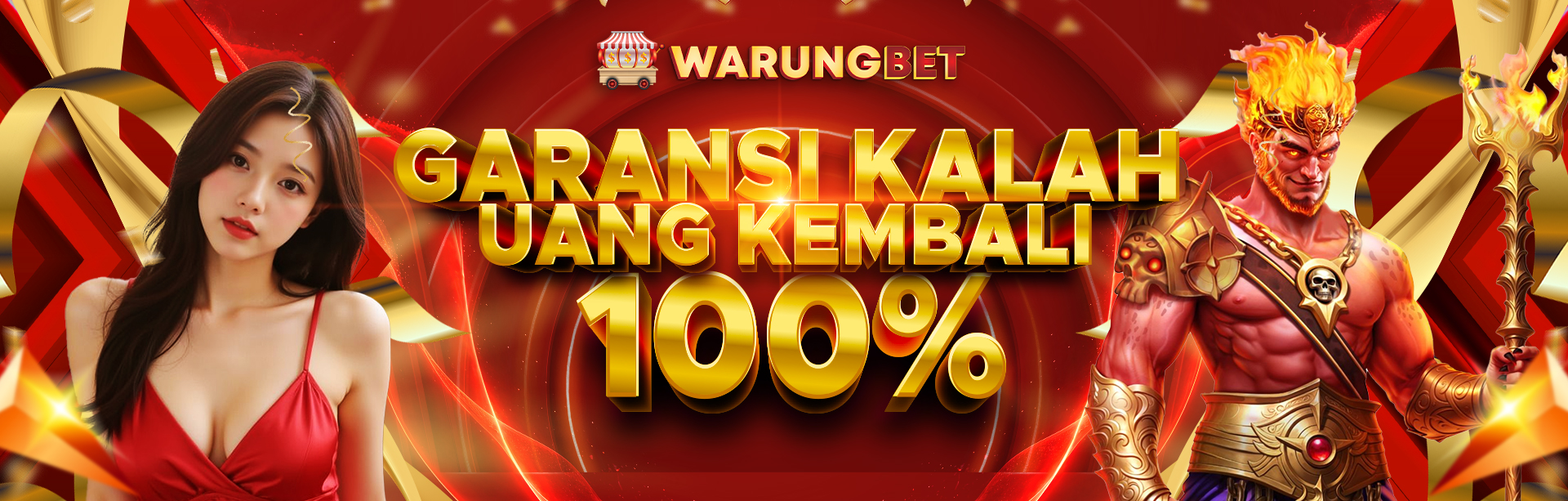 BONUS CASHBACK 100%