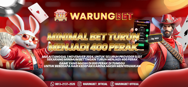 MINIMAL BET TURUN JADI 400 PERAK..!!!