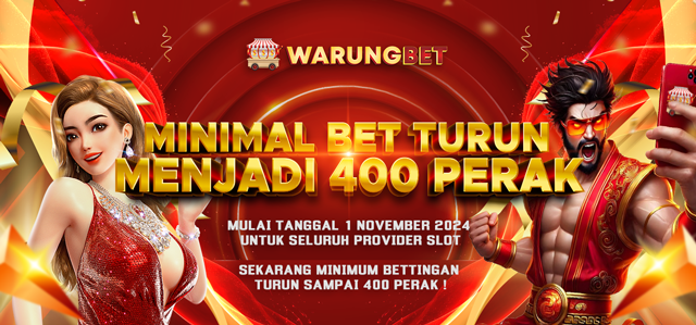 MINIMAL BET TURUN JADI 400 PERAK..!!!