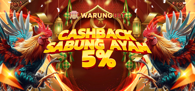 CASHBACK SABUNG AYAM 5%