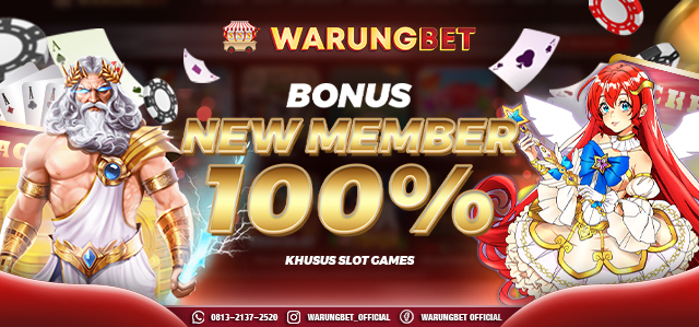 BONUS NEW MEMBER SLOTS 100%