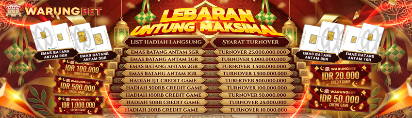 LEBARAN UNTUNG MAKSIMAL!