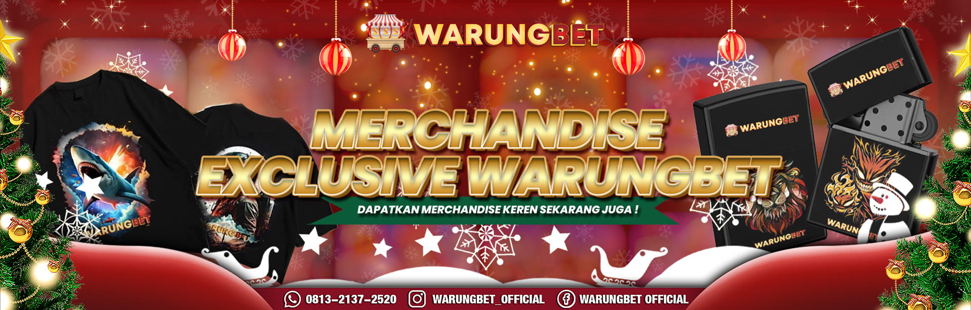 MERCHANDISE EXCLUSIVE DARI WARUNGBET