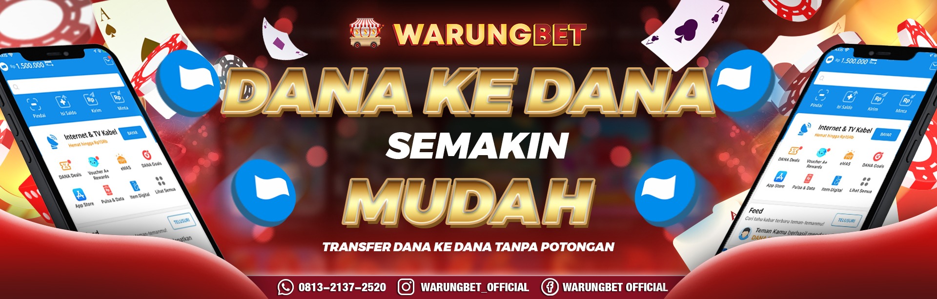 CARA MUDAH DEPOSIT MENGGUNAKAN DANA	